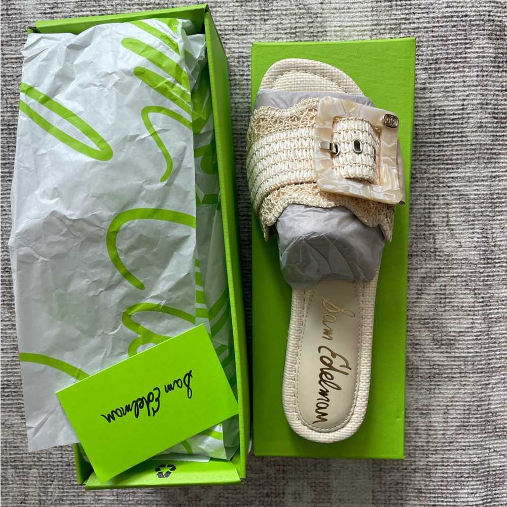 Sam Edelman Raffia Sandals